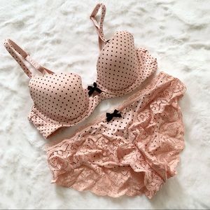 VS | Body by Victoria Lightly Lined Demi Bra and Undie